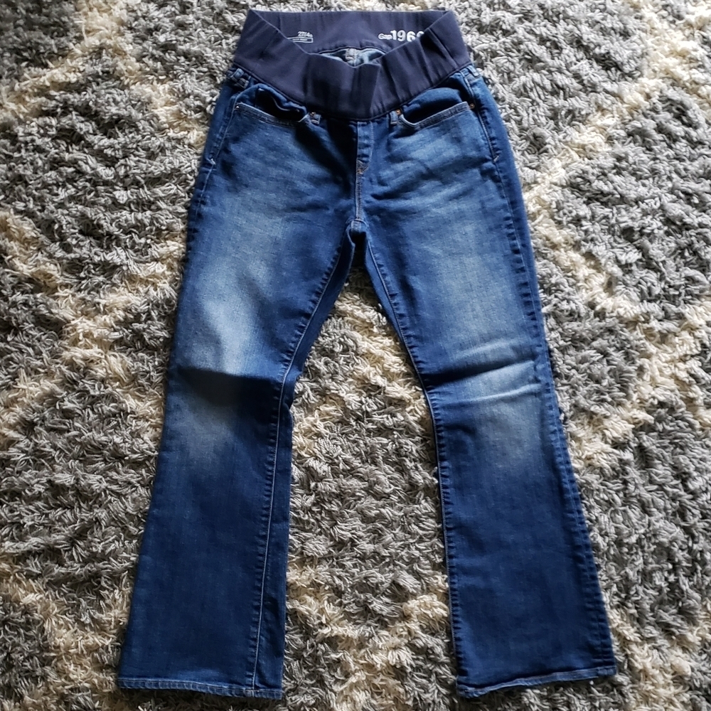 Gap Sexy Boot Cut Maternity Jeans - Picture 5 of 8